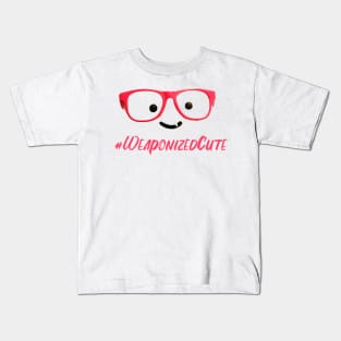 #weaponizedcute 2.0 Kids T-Shirt